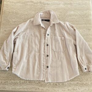 Zara | Corduroy Oversized Shacket